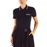 Malbon Women's Paloma Golf Polo Shirt - Black