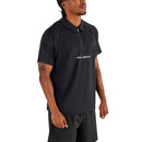 Malbon Performance Zip Raglan Golf Polo Shirt - Svart