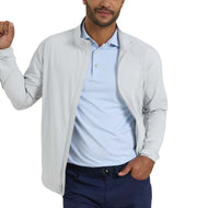 Peter Millar Dunes Golf Jacket - British Grey