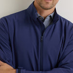 Peter Millar Dunes golfjacka - marinblå