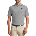 Peter Millar Hales Performance Jersey Golf Polo Shirt - Svart