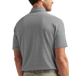 Peter Millar Hales Performance Jersey Golf Polo Shirt - Svart