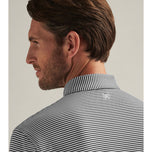 Peter Millar Hales Performance Jersey Golf Polo Shirt - Svart