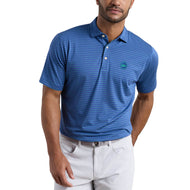 Peter Millar Winston Performance Mesh golfpikétröja - Sport Navy