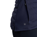 Peter Millar 여성용 퓨즈 하이브리드 골프 조끼 - 네이비