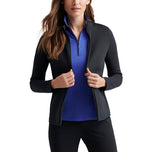Peter Millar Dam Katy Full Zip Golf Mellanlager - Svart