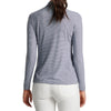 Peter Millar Women's Lightweight Sun Golf Shirt - Navy/White