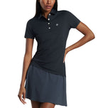 Peter Millar Women's Performance Stretch Jersey Golf Shirt - Svart