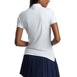 Peter Millar Performance Regangan Jersey Golf Shirt - Putih