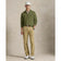 Polo Performance Ralph Lauren Fine Gauge Terry Half Zip - Fatigue
