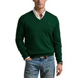 Performa Polo Ralph Lauren Performance V -Neck Golf Sweater - New Forest