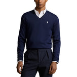 Performa Polo Ralph Lauren Performance V -Neck Golf Sweater - Angkatan Laut Refined
