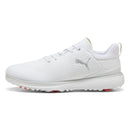 Sepatu Golf Puma Fusion Grip ST Spike - Puma Putih/Puma Silver/Ash Grey