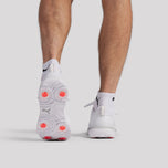 Puma Fusion Grip ST Spiked Golf Shoes - Puma White/Puma Silver/Ash Grey