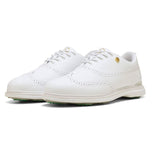 Kasut Golf Wingtip Puma Royale - Puma White/Vapor Grey/Grassy Green
