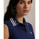 RLX Ralph Lauren dam 2/48 bomullsblandning ärmlös stickad golfpikétröja - Dune Tan/vit stänk