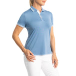 RLX RALPH LAUREN Lauren Wanita Polo Golf Polo - Hatteras Blue Multi