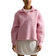 RLX Ralph Lauren Wanita Jacquard Cable Knit Half Zip Golf Pullover - Merah Muda Muda