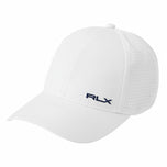 RLX Ralph Lauren Women's Performance Logo Mesh Pannel Cap - Ceramic White
