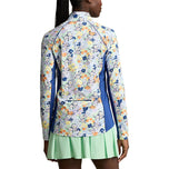 RLX RALPH LAUREN女子UV球衣1/4拉链套头衫 - 花束印花