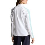 RLX Ralph Lauren Women's Power Stretch Full -Zip Golf Jacket - Keramisk vit