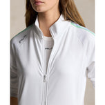 RLX Ralph Lauren Women's Power Stretch Full -Zip Golf Jacket - Keramisk vit