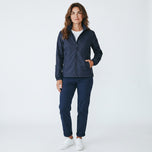 Cross Women's Kiawah Windbreaker Golf Jacket - Black/Navy
