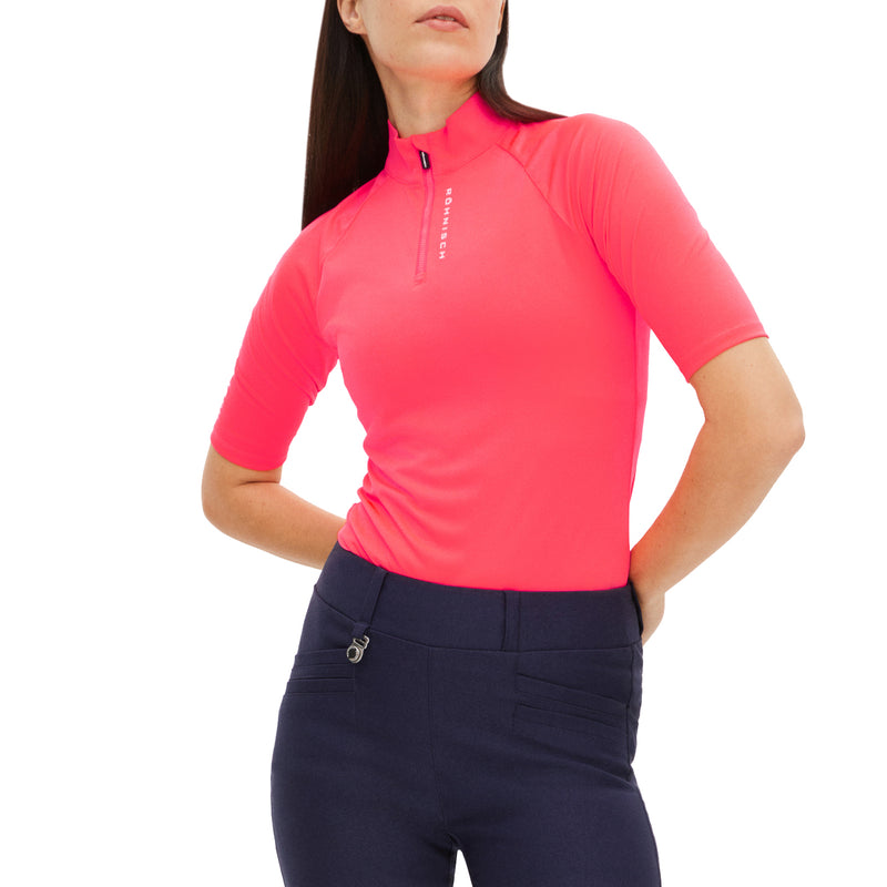Rohnisch Women's Addy Short Sleeve - Neon Pink