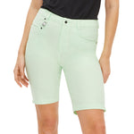 Rohnisch Women's Chie Bermuda Golf Shorts - Patina Green
