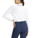 Kemeja Polo Golf Lengan Panjang Miriam Wanita Rohnisch - Putih