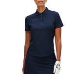 Kaos Polo Golf Nicky Wanita Rohnisch - Biru Laut