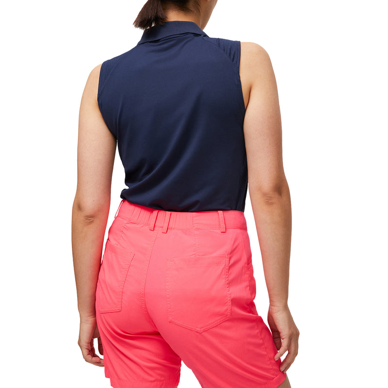 Rohnisch Women's Rumie Sleeveless Golf Polo Shirt - Navy