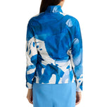 Rohnisch妇女可包装的超轻高尔夫球外套 - 蓝色水瓶座