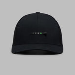 G/Fore Silicone Tee Trucker Golf Cap - Onyx