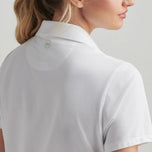 Peter Millar Women's Albatross Golf Polo Shirt - White