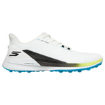 Skechers Pure Spikeless Slip-Ins Golf Shoes - White/Black/Multi
