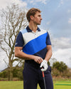 Castore Colourblock Golf Polo Shirt - Midnight Navy