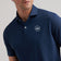 Peter Millar Soul Performance Mesh Golf Polo Shirt - Angkatan Laut