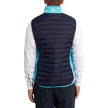 Sunderland Anton Pantded Regangan Panel Prestasi Golf Gilet - Tentera Laut/ Aqua