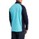 Sunderland Aspen Quarter Zip Raglan Paneled Air Midlayer Golf - Aqua