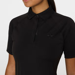 J.Lindeberg Wanita Tara Golf Polo Shirt - Hitam