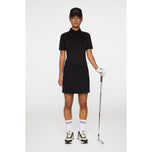 J.Lindeberg Wanita Tara Golf Polo Shirt - Hitam