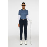 J.Lindeberg Wanita Tur Golf Golf Polo Shirt - Vintage Indigo