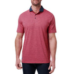 Travis Mathew Minat Umum Polo Golf Shirt - Rose Wine
