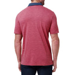 Travis Mathew Minat Umum Polo Golf Shirt - Rose Wine