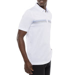 Travis Mathew Floating Hotel Golf Polo Shirt - White