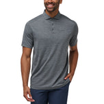 Kemeja Golf Pro Heater Travis Mathew - Heather Grey