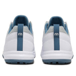 Travis Mathew The Daily Pro Hybrid Plus Spikeless Golf Shoes - Putih/Biru