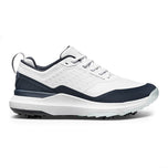 Travis Mathew Sepatu Golf NuAge Mega Spiked - Putih Sejuk/Gerhana Total