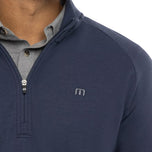 Travis Mathew uppgraderat Golf Quarter Zip - Navy